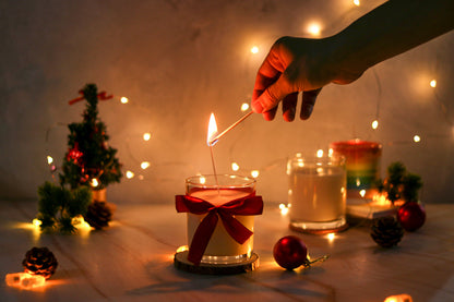 Aroparc 10 fl.oz Candle Jars with Bamboo Lids - Clear